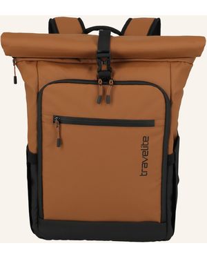 Travelite Rucksack BRIIZE ROLL UP 24 l mit Laptop-Fach - Braun