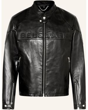 Belstaff Lederjacke COMPETITION RACER - Schwarz