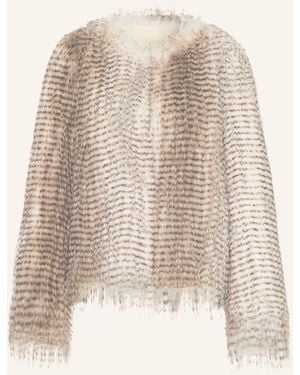 Sofie Schnoor Kunstfell-Jacke FULLASW - Natur