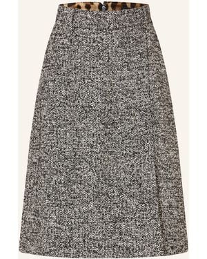 Dolce & Gabbana Tweed-Rock - Grau