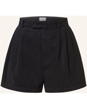Filippa K Cordshorts - Schwarz