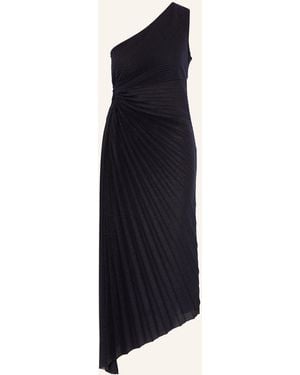 VM VERA MONT Cocktailkleid mit Glitzergarn und Cut-out - Blau