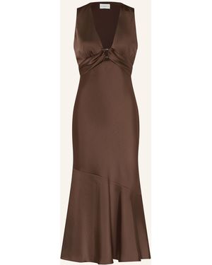Claudie Pierlot Kleid mit Cut-out - Braun