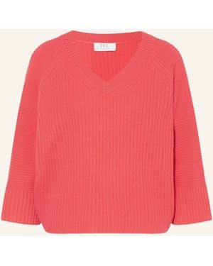 Ffc Pullover mit Cashmere und 3/4-Arm - Pink
