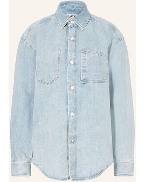 PNTS Jeansbluse THE SUIT UP - Blau