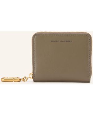 Marc Jacobs Geldbörse THE SCENE SLIM COMPACT WALLET - Natur
