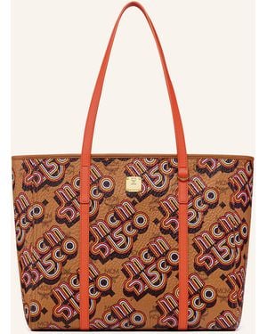 MCM Shopper TONI VISETOS MEDIUM - Rot