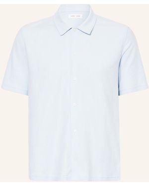 Samsøe & Samsøe Kurzarm-Hemd KVISTBRO Comfort Fit - Weiß