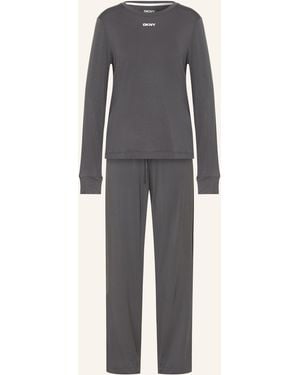 DKNY Schlafanzug NEXT GEN CLASSICS - Grau