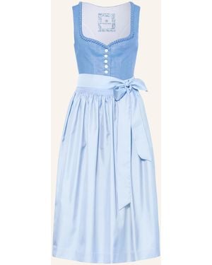 hammerschmid Dirndl ROTHSEE aus Leinen - Blau