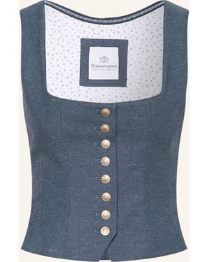 hammerschmid Trachtenmieder EPPAN - Blau