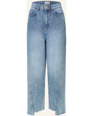 Ichi Cropped Jeans IHOBINNE - Blau