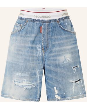 DSquared² Jeansshorts - Blau
