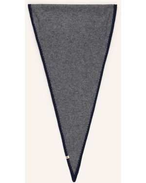 Oats & Rice Dreieckstuch aus Cashmere - Grau