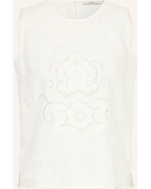 Angoor Leinentop COSIMO mit Lochspitze - Natur