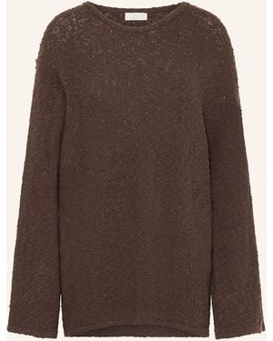 Lezu Oversized-Pullover LELOO - Braun