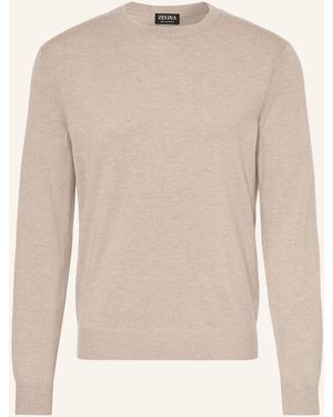 ZEGNA Cashmere-Pullover - Natur