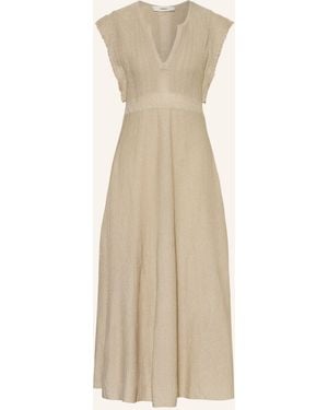 Ba&sh Strickkleid PASQUALINA mit Glitzergarn - Natur