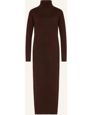 Allude Strickkleid mit Cashmere - Braun