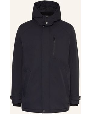 Bugatti Parka mit abnehmbarer Kapuze - Blau