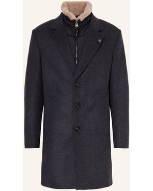 Joop! Wollmantel MORRIS mit herausnehmbarer Blende - Blau