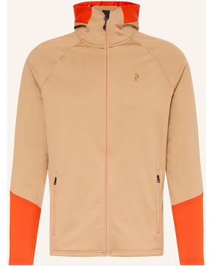 Peak Performance Midlayer-Jacke RIDER - Orange