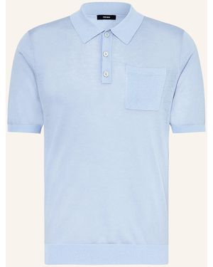 Reiss Strick-Poloshirt NELSON - Blau