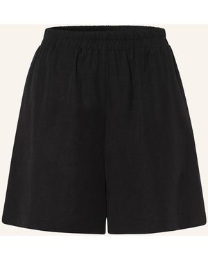 Les Lunes Shorts ELLIE SHORTS LINEN - Schwarz