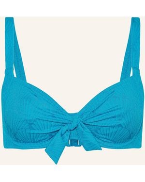 LIDEA® Bügel-Bikini-Top LAGOON MOTION - Blau