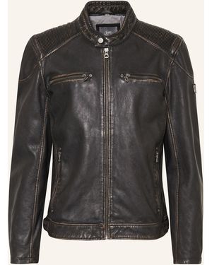 Gipsy Lederjacke GMDERRAN2 - Schwarz