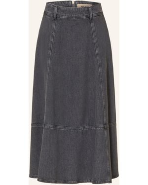 Mos Mosh Jeansrock MMCYNTHIA - Grau