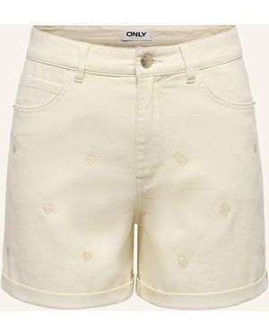 ONLY Jeansshorts - Natur
