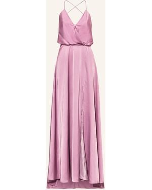 Unique Abendkleid mit Stola - Pink