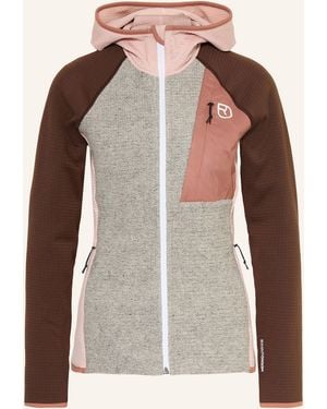 Ortovox Fleecejacke FLEECE GP CLASSIC KNIT mit Merinowolle - Mehrfarbig