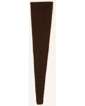 DARLING HARBOUR Dreieckstuch mit Cashmere - Braun