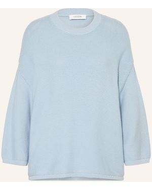 comma casual identity Pullover mit 3/4-Arm - Blau