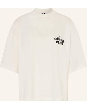 Karo Kauer T-Shirt OFFICE CLUB - Natur