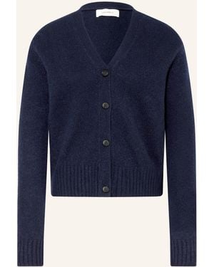 Lisa Yang Strickjacke MARIONETTE mit Cashmere - Blau