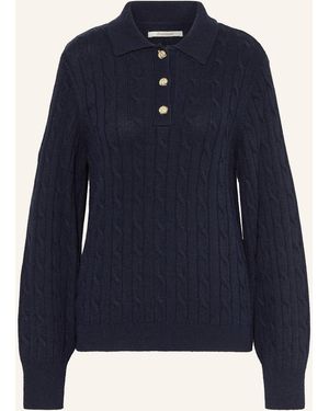 Barbour Strick-Poloshirt EVIE - Blau
