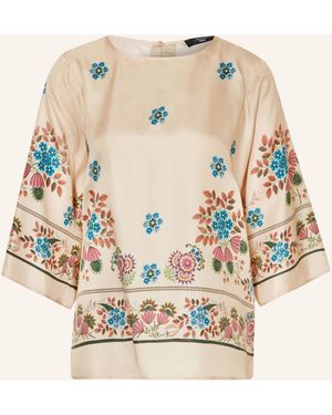 Weekend by Maxmara Blusenshirt WKDSAMBA mit 3/4-Arm aus Seide - Natur
