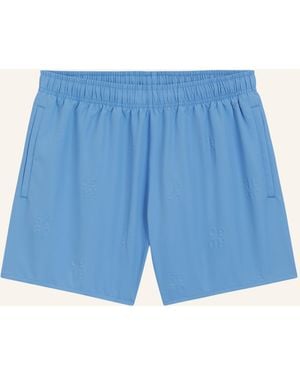 HUGO Badeshorts TONAL_LOGO - Blau