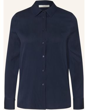 Vince Hemdbluse aus Seide - Blau