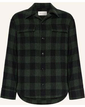 Ami Paris Overshirt aus Flanell - Schwarz