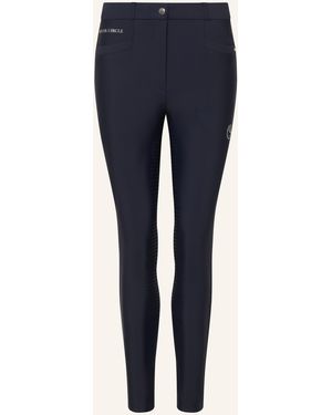 Silver Circle Reithose BELLA Full-Grip - Blau