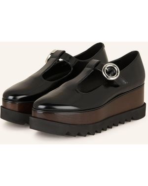 Stella McCartney Plateau-Loafer ELYSE - Schwarz
