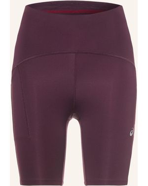 Asics Lauf-Tights ROAD HIGH WAIST 8IN SPRINTER - Lila