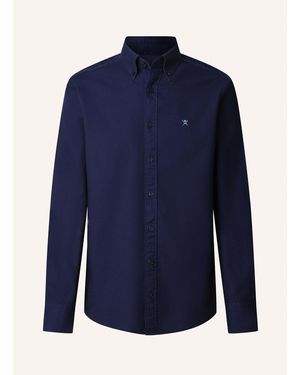 Hackett Freizeithemd ESS GMT DYED OXFORD - Blau