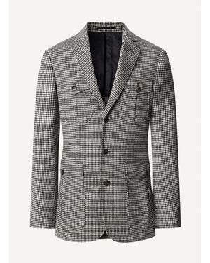 Hackett Fieldjacket SAFARI PTOOTH - Grau