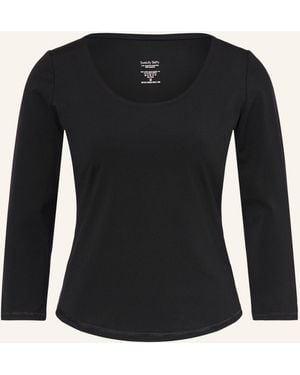 Sweaty Betty Shirt ULTIMATE STUDIO mit 3/4-Arm - Schwarz