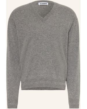 Jil Sander Cashmere-Pullover - Grau